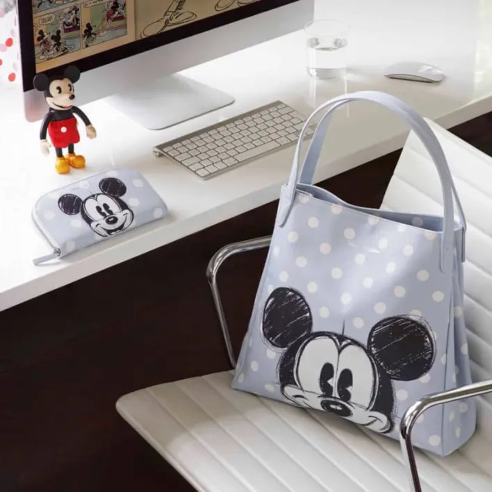 Cath Kidston London x Disney Mickey Mouse Large Shoulder Tote - Limited Edition